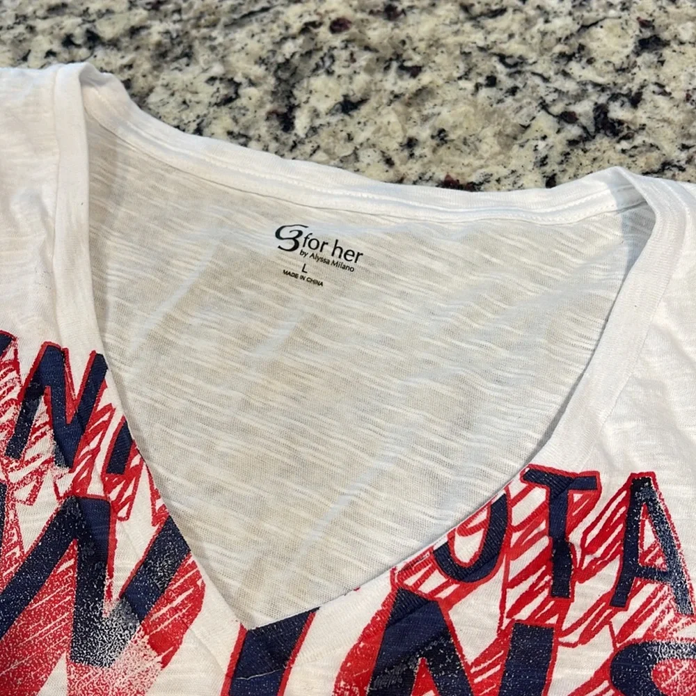 G3 for Her by Alyssa Milano Minnesota Twins Womes Large T-Shirt